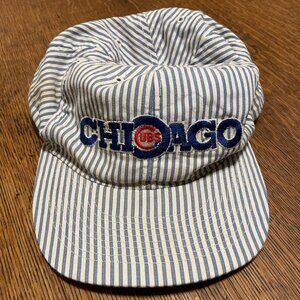 Chicago Cubs Flat Brim Baseball Cap